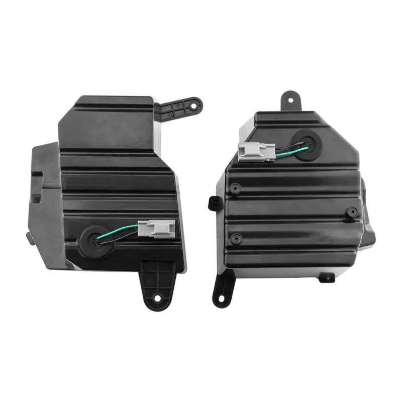 DS18 Dash Enclosure w/ 2x 6.5in Speakers Left + Right 2x 6JP300N-4 150 Watts RMS fits Jeep JL / JLU / JT - Side View