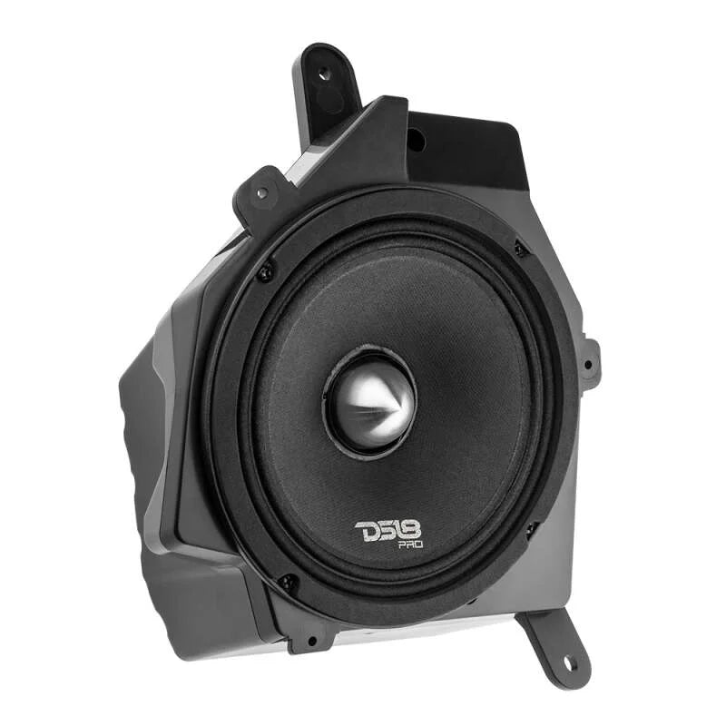 DS18 Dash Enclosure w/ 2x 6.5in Speakers Left + Right 2x PRO-FR6NEO Incl 225 Watts fits Jeep JL / JLU / JT - Main Product ...