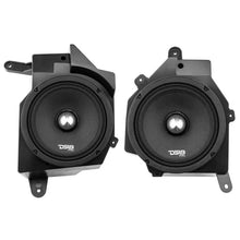 Load image into Gallery viewer, DS18 Dash Enclosure w/ 2x 6.5in Speakers Left + Right 2x PRO-FR6NEO Incl 225 Watts fits Jeep JL / JLU / JT - Additional Vi...