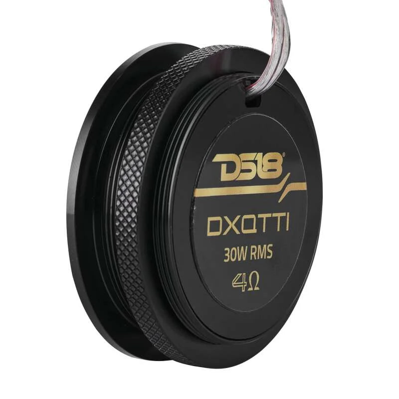 DS18 Deluxe Quality 2.2in Dome Neodymium Aluminum Body 30 Watts RMS 1.1in Titanium Vc 4 ohm - Side View