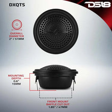 Load image into Gallery viewer, DS18 Deluxe Quality 2in Dome Neodymium ABS Body 30 Watts RMS 1in Silk Vc 4 ohm - Main Product View
