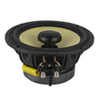 Load image into Gallery viewer, DS18 Deluxe Quality 6.5in Coaxial 150 Watts RMS 4 ohm Yellow Straw + Composite Foam Cone - Back View