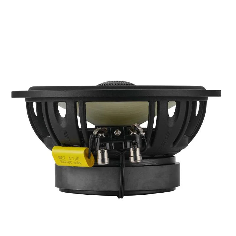 DS18 Deluxe Quality 6.5in Coaxial 150 Watts RMS 4 ohm Yellow Straw + Composite Foam Cone - Additional View 6
