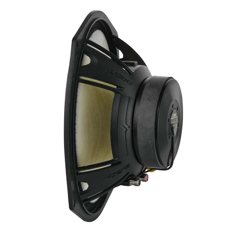 DS18 Deluxe Quality 6x9in Coaxial 150 Watts RMS 4 ohm Yellow Straw + Composite Foam Cone - Main Product View