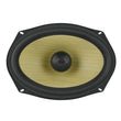 Load image into Gallery viewer, DS18 Deluxe Quality 6x9in Coaxial 150 Watts RMS 4 ohm Yellow Straw + Composite Foam Cone - Back View