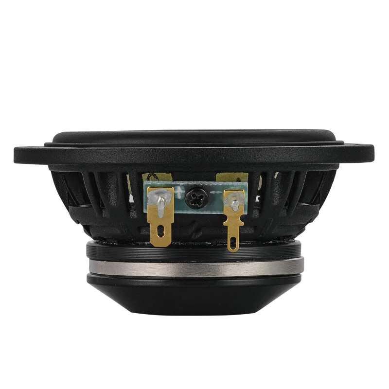 DS18 Dlx Qlty 6.5in+3.5in+2.2in 3-Way 180 Watt RMS 4 ohm Ylw Straw + Composite Foam Cone Neodymium - Back View