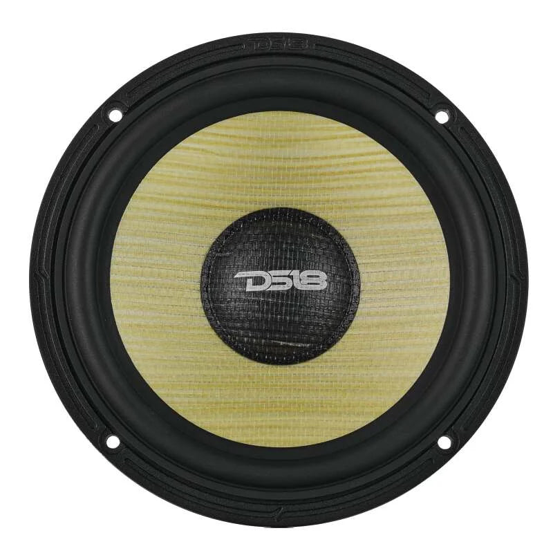 DS18 Dlx Qlty 6.5in+3.5in+2.2in 3-Way 180 Watt RMS 4 ohm Ylw Straw + Composite Foam Cone Neodymium - Installation View