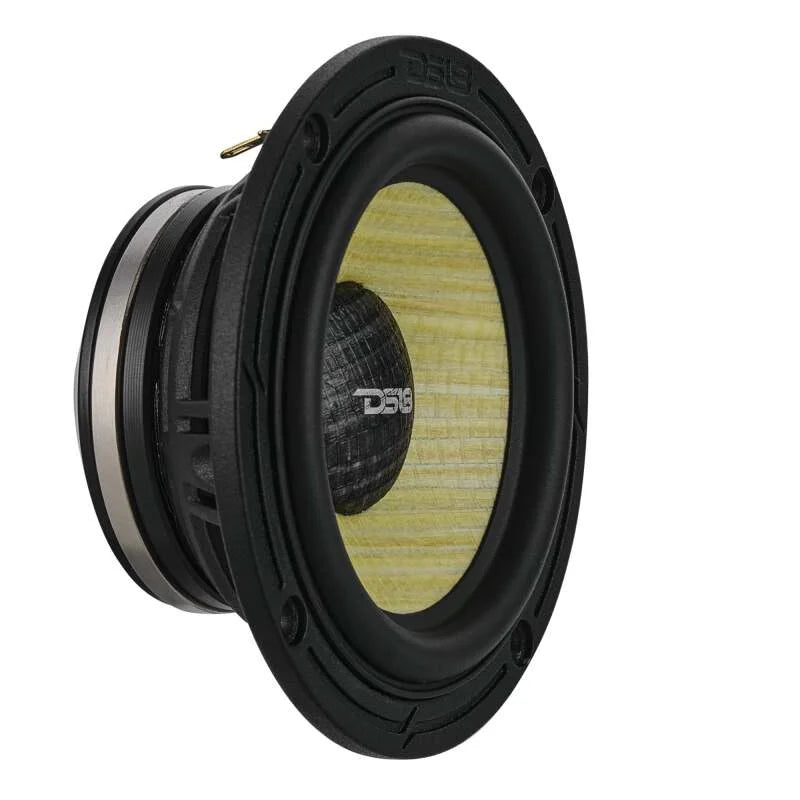 DS18 Dlx Qlty 6.5in+3.5in+2.2in 3-Way 180 Watt RMS 4 ohm Ylw Straw + Composite Foam Cone Neodymium - Additional View 10