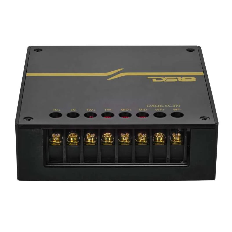 DS18 Dlx Qlty 6.5in+3.5in+2.2in 3-Way 180 Watt RMS 4 ohm Ylw Straw + Composite Foam Cone Neodymium - Additional View 12
