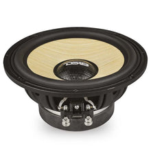 Load image into Gallery viewer, DS18 Dlx Quality 6.5in + 2in 2-Way 150 Watts RMS 4 ohm Yellow Straw + Composite Foam Cone Component - Back View