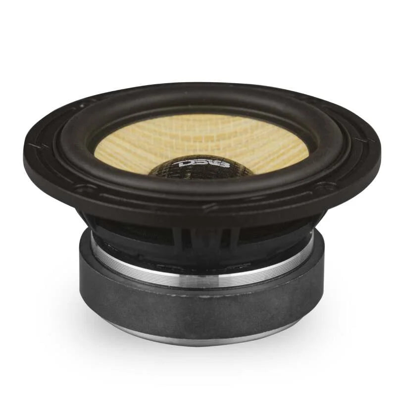 DS18 Dlx Quality 6.5in + 3.5in + 2in 3-Way 150 Watts RMS 4 ohm Yellow Straw + Composite Foam Cone - Main Product View