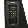 Load image into Gallery viewer, DS18 Dual 10in Shallow Enclosure w/ Subwoofer 350 Watts RMS Sealed Black Carpet Amplified - Additional View 7