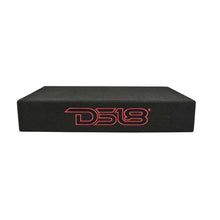 Load image into Gallery viewer, DS18 Dual 10in Shallow Enclosure w/ Subwoofer 350 Watts RMS Sealed Black Carpet Amplified - Additional View 8
