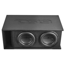 Load image into Gallery viewer, DS18 Dual 12in 2000 Watts RMS 2x ZXI12.4D Loaded Ported Enclosure w/ Subwoofer - Main Product View