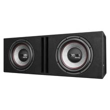 Load image into Gallery viewer, DS18 Dual 12in Loaded 900 Watts RMS 2x GEN-X124D Ported Enclosure Speakers Included - Additional View 6