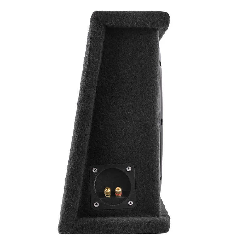 DS18 Dual 12in Shallow Subwoofer and Enclosure 700 Watts RMS Sealed Black Carpet - Additional View 5