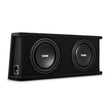Load image into Gallery viewer, DS18 Dual 12in Shallow Subwoofer and Enclosure 700 Watts RMS Sealed Black Carpet - Additional View 6