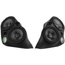 Load image into Gallery viewer, DS18 Front Fender Dual 8in Speaker Enclosure w/ LEDs (Speakers Not Included) fits 2015+ Polaris Slingshot - Main Product View