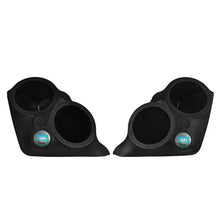 Load image into Gallery viewer, DS18 Front Fender Dual 8in Speaker Enclosure w/ LEDs (Speakers Not Included) fits 2015+ Polaris Slingshot - Additional View 5