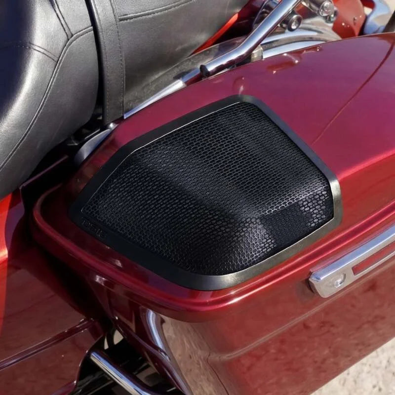 DS18 Harley-Davidson 14-23 Speaker Bag Conversion Kit 6x9 Cut Outs Grilles & Harnesses Included - Additional View 8