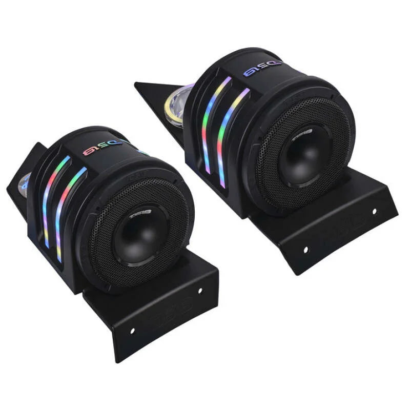 DS18 Headrest Enclosure 4 x 6.5in Speakers (Not Included) fits 2015+ Polaris Slingshot - Additional View 9