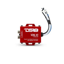 Load image into Gallery viewer, DS18 Hi/Low Converter 2-Chnl Speaker Emulator Remote Out For Adding Aftermarket Amps To Any System - Main Product View