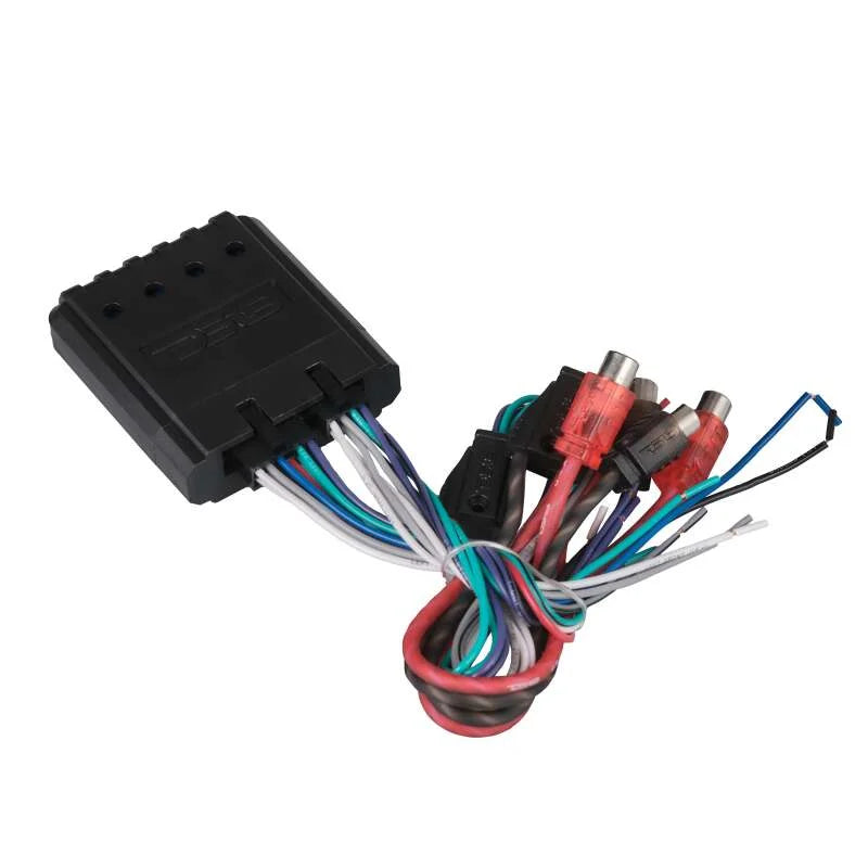 DS18 Hi/Low Converter 4-Channel Speaker Emulator Remote Out Level Matching Controls w/ Auto Turn-on - Installation View