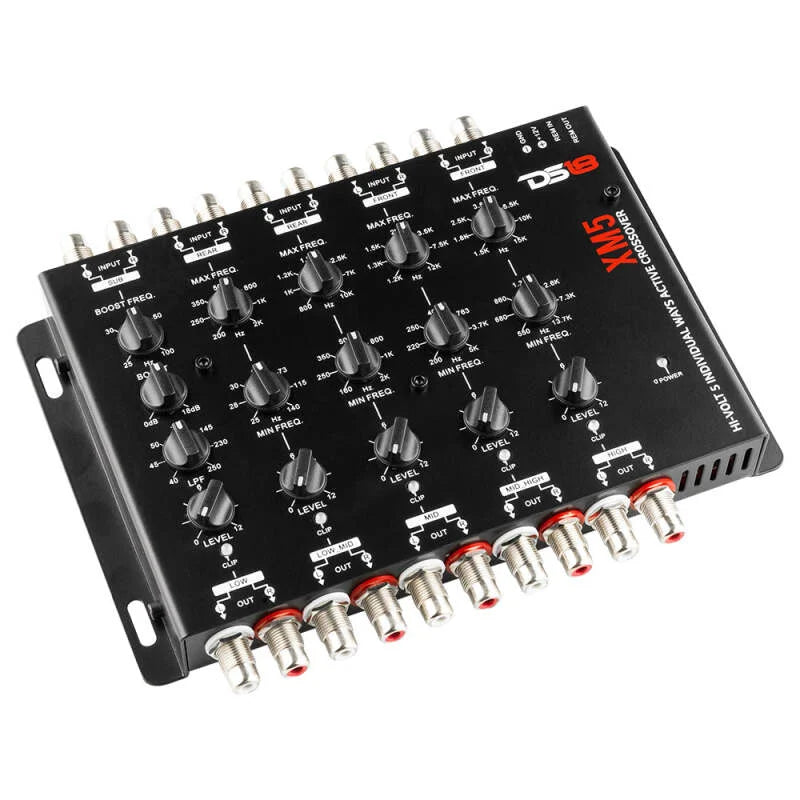 DS18 High Volt 5-Way Active Crossover - Main Product View