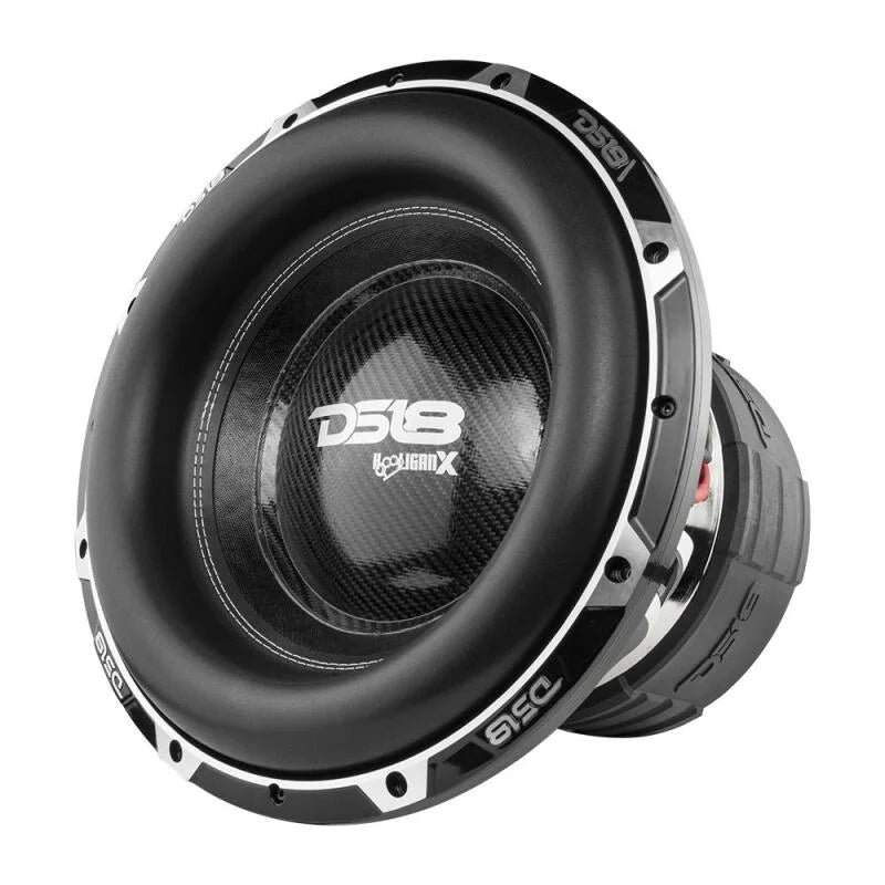 DS18 Hooligan High Excursion Subwoofer 15in 4000 Watts RMS 1 ohm DVC - Back View