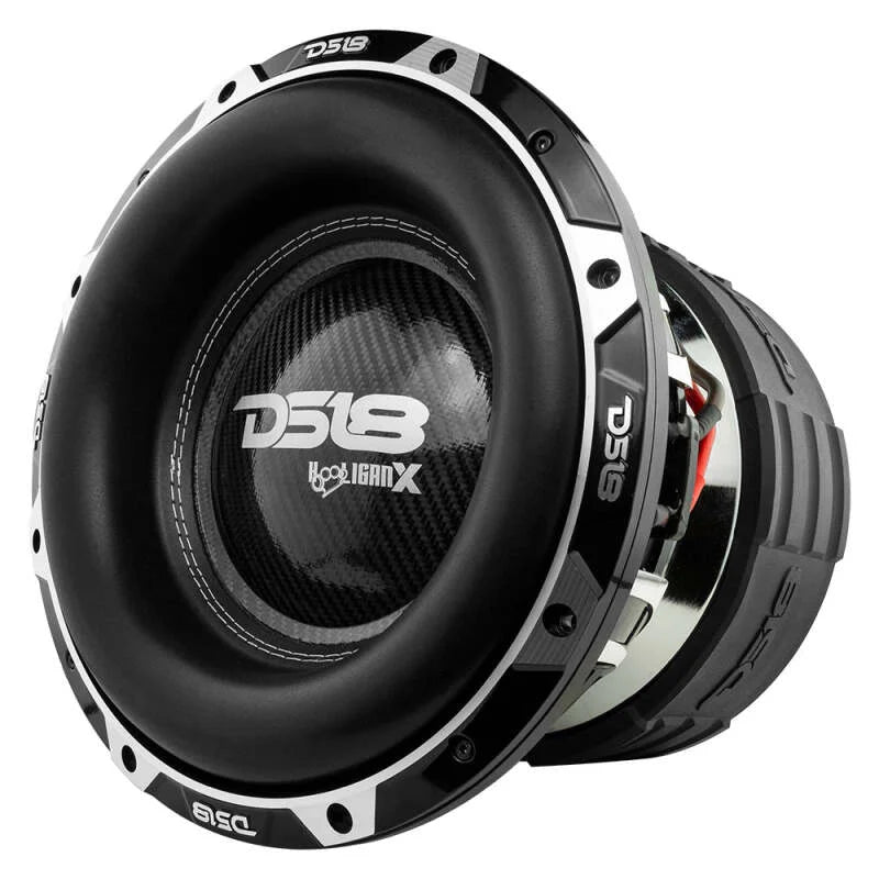 DS18 Hooligan Subwoofer 12in 4000 Watts RMS 2 ohm DVC - Side View