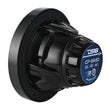 Load image into Gallery viewer, DS18 Hybrid Marine Speaker w/ Driver And RGB LED 6.5in 2-Way 250 Watts RMS 4 ohm Crbn Fiber w/ Cover - Back View