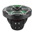 Load image into Gallery viewer, DS18 Hybrid Marine Speaker w/ Driver And RGB LED 6.5in 2-Way 250 Watts RMS 4 ohm Crbn Fiber w/ Cover - Installation View