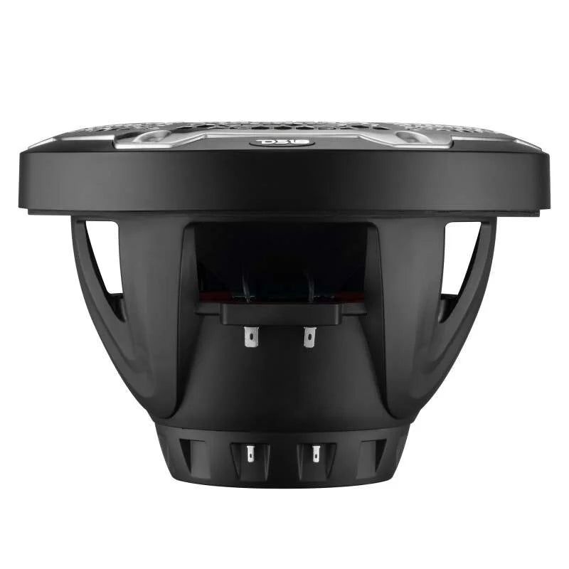 DS18 Hybrid Marine Speaker w/ Driver And RGB LEDs 10in 2-Way 450 Watts RMS 4 ohm Black w/ Cover - Additional View 5