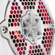 Load image into Gallery viewer, DS18 Hybrid Marine Speaker w/ Driver And RGB LEDs 6.5in 2-Way 250 Watts RMS 4 ohm White w/ Covers - Side View