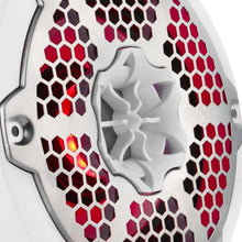 Load image into Gallery viewer, DS18 Hybrid Marine Speaker w/ Driver And RGB LEDs 6.5in 2-Way 250 Watts RMS 4 ohm White w/ Covers - Side View