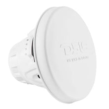 Load image into Gallery viewer, DS18 Hybrid Marine Speaker w/ Driver And RGB LEDs 6.5in 2-Way 250 Watts RMS 4 ohm White w/ Covers - Back View