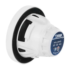Load image into Gallery viewer, DS18 Hybrid Marine Speaker w/ Driver And RGB LEDs 6.5in 2-Way 250 Watts RMS 4 ohm White w/ Covers - Additional View 9