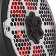 Load image into Gallery viewer, DS18 Hybrid Marine Speaker w/ Driver And RGB LEDs 8in 2-Way 350 Watts RMS 4 ohm Black w/ Covers - Back View