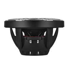Load image into Gallery viewer, DS18 Hybrid Marine Speaker w/ Driver And RGB LEDs 8in 2-Way 350 Watts RMS 4 ohm Black w/ Covers - Additional View 8