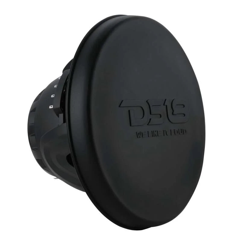 DS18 Hybrid Marine Speaker w/ Driver And RGB LEDs 8in 2-Way 350 Watts RMS 4 ohm Black w/ Covers - Additional View 10