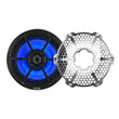 Load image into Gallery viewer, DS18 Hybrid Marine Speaker w/ Driver And RGB LEDs 8in 2-Way 350 Watts RMS 4 ohm Black w/ Covers - Additional View 11