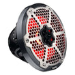 Load image into Gallery viewer, DS18 Hybrid Marine Speaker w/ Driver And RGB LEDs 8in 2-Way 350 Watts RMS 4 ohm Crbn Fiber w/ Cover - Additional View 5