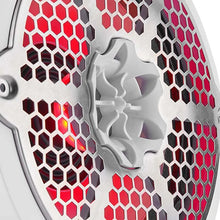 Load image into Gallery viewer, DS18 Hybrid Marine Speaker w/ Driver And RGB LEDs 8in 2-Way 350 Watts RMS 4 ohm White w/ Covers - Back View