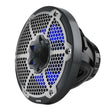 Load image into Gallery viewer, DS18 Hybrid Marine Speakers w/ Driver And RGB LED 10in 2-Way 450 Watts RMS 4 ohm Crbn Fiber w/ Cover - Additional View 11