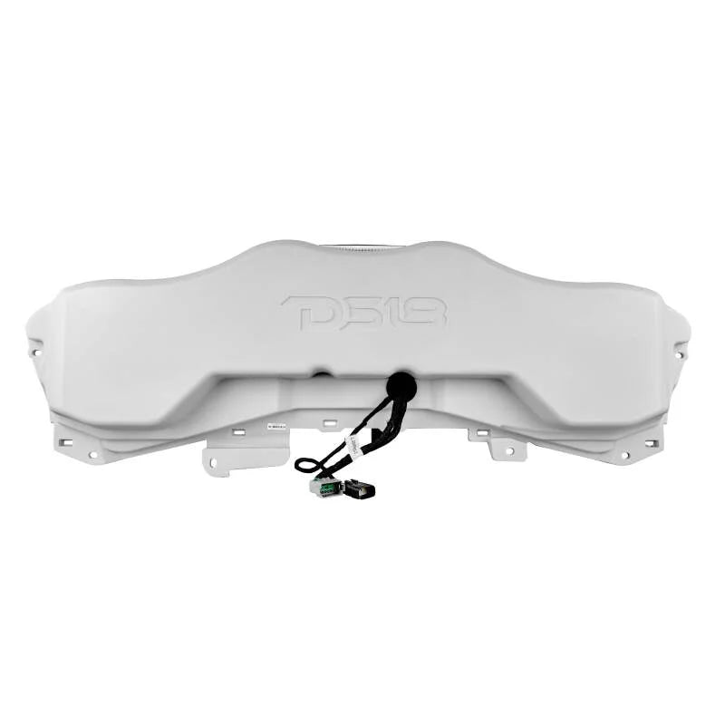 DS18 Jeep 2024+ JL/JLU/JT Overhead Soundbar Fits 4 x 8in Speakers (Not Included) LEDs- White - Installation View