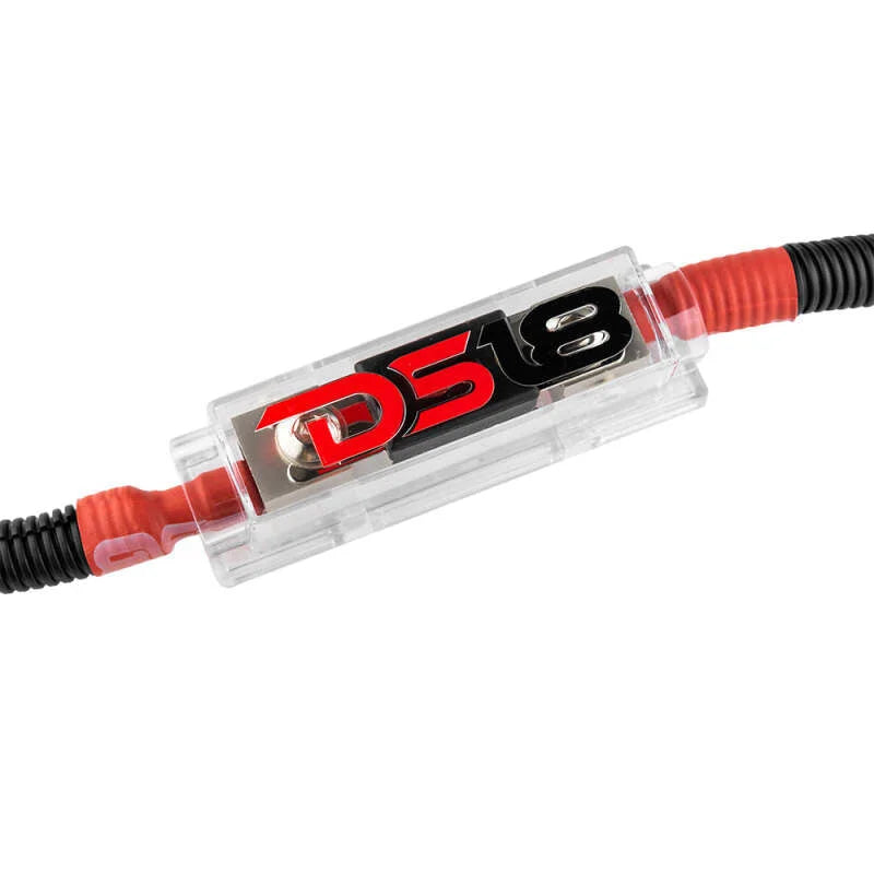 DS18 Jeep JL/JLU/JT Harness For JL-SBAR Overhead Soundbar Amplifier & SQBASS Underseat Subwoofer - Side View
