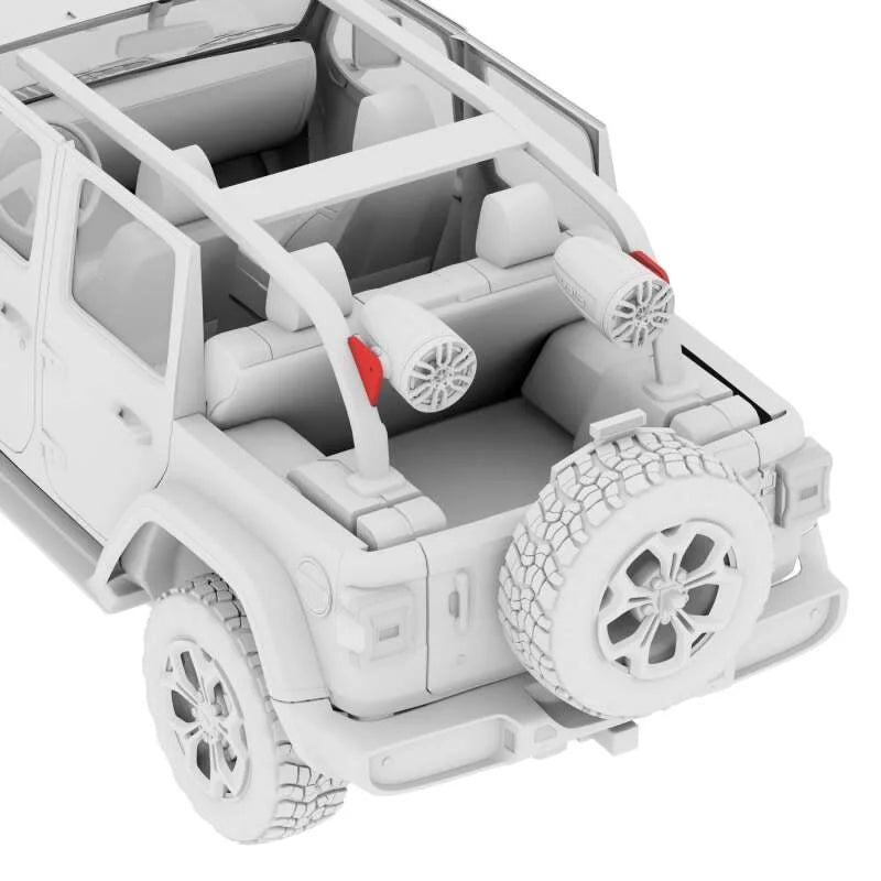 DS18 Jeep JLU Tower Speaker Mounting Bracket For Jeep Roll Cages For NXL-X Towers - Additional View 11