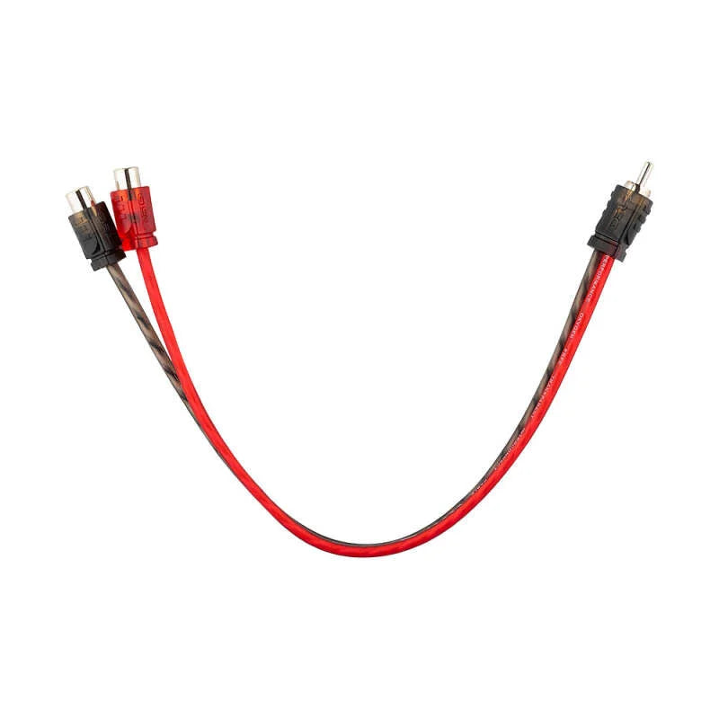 DS18 Level 1 RCA Wire Y Connector 1 Male to 2 Female - Main Product View