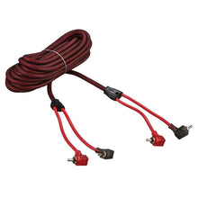 Load image into Gallery viewer, DS18 Level 2 RCA Wire 20-Feet Smart 90-Degree Connectors - Side View