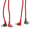 Load image into Gallery viewer, DS18 Level 2 RCA Wire 3-Feet Smart 90-Degree Connectors - Main Product View
